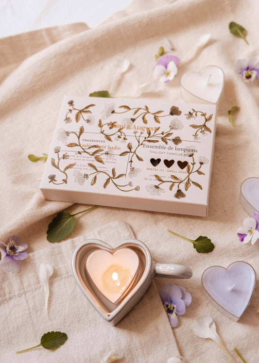 Blush Hearts - Candle Tealights