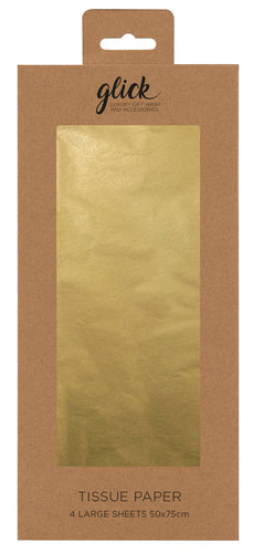 TISSUE PLAIN GOLD - Front & Company: Gift Store