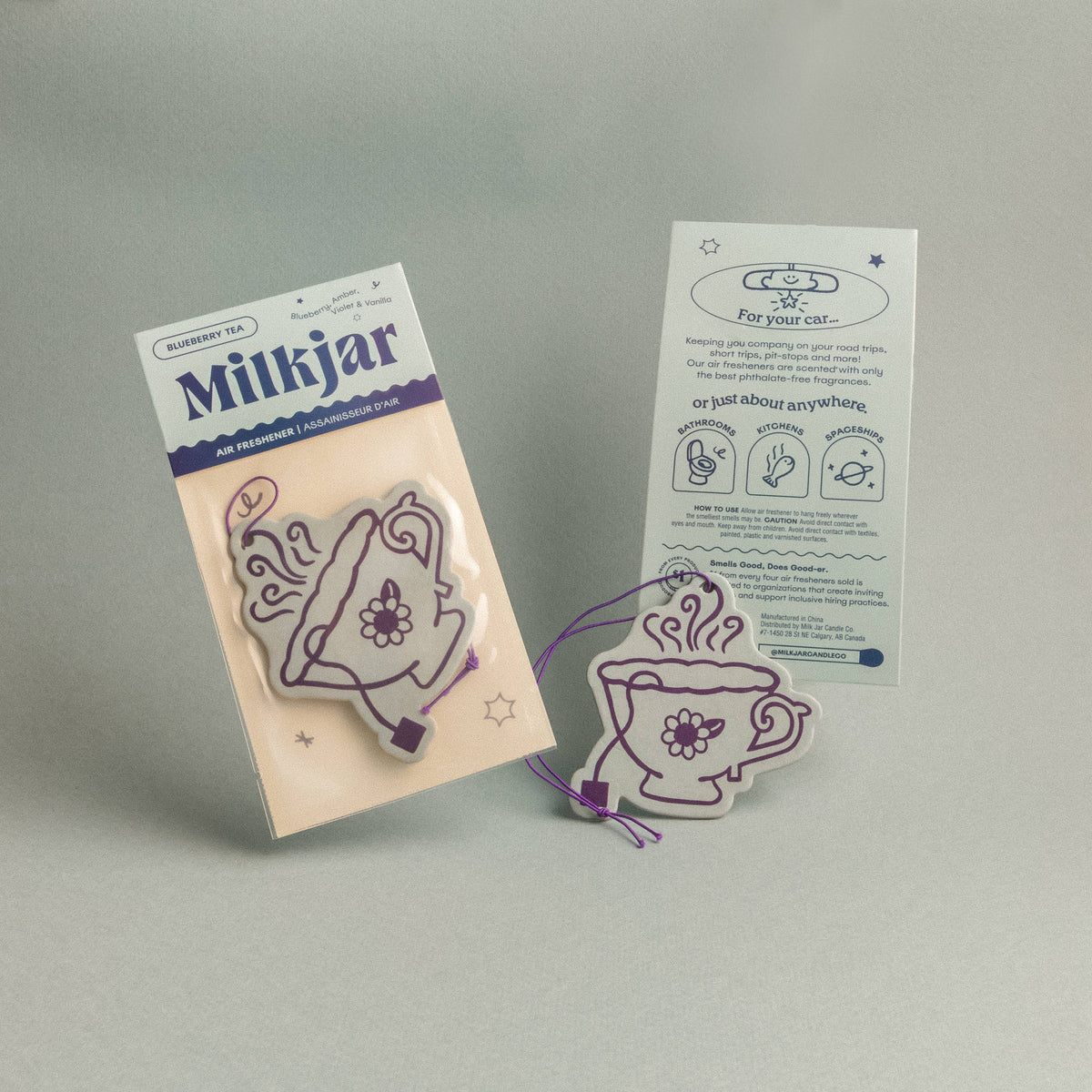 Blueberry Tea - Blueberry, Amber, Violet & Van Air Freshener