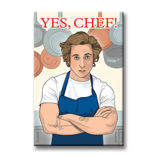 The Bear Yes, Chef! Magnet - Front & Company: Gift Store