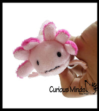 Load image into Gallery viewer, Tiny Axolotl Realistic Cute Plush Stuffed Animals
