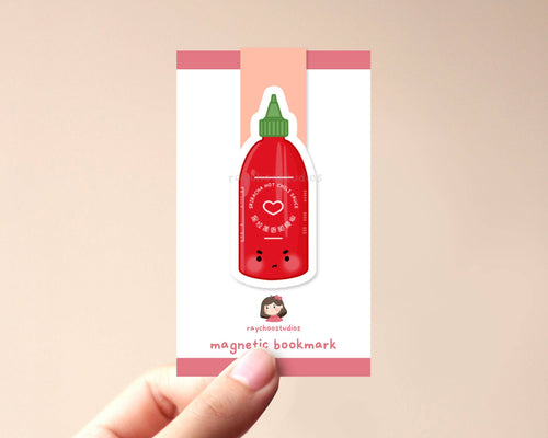 Sriracha Magnetic Bookmark - Front & Company: Gift Store