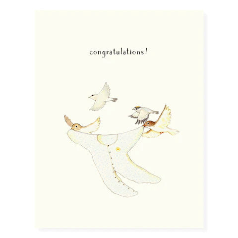 One More Onesie - Baby Card