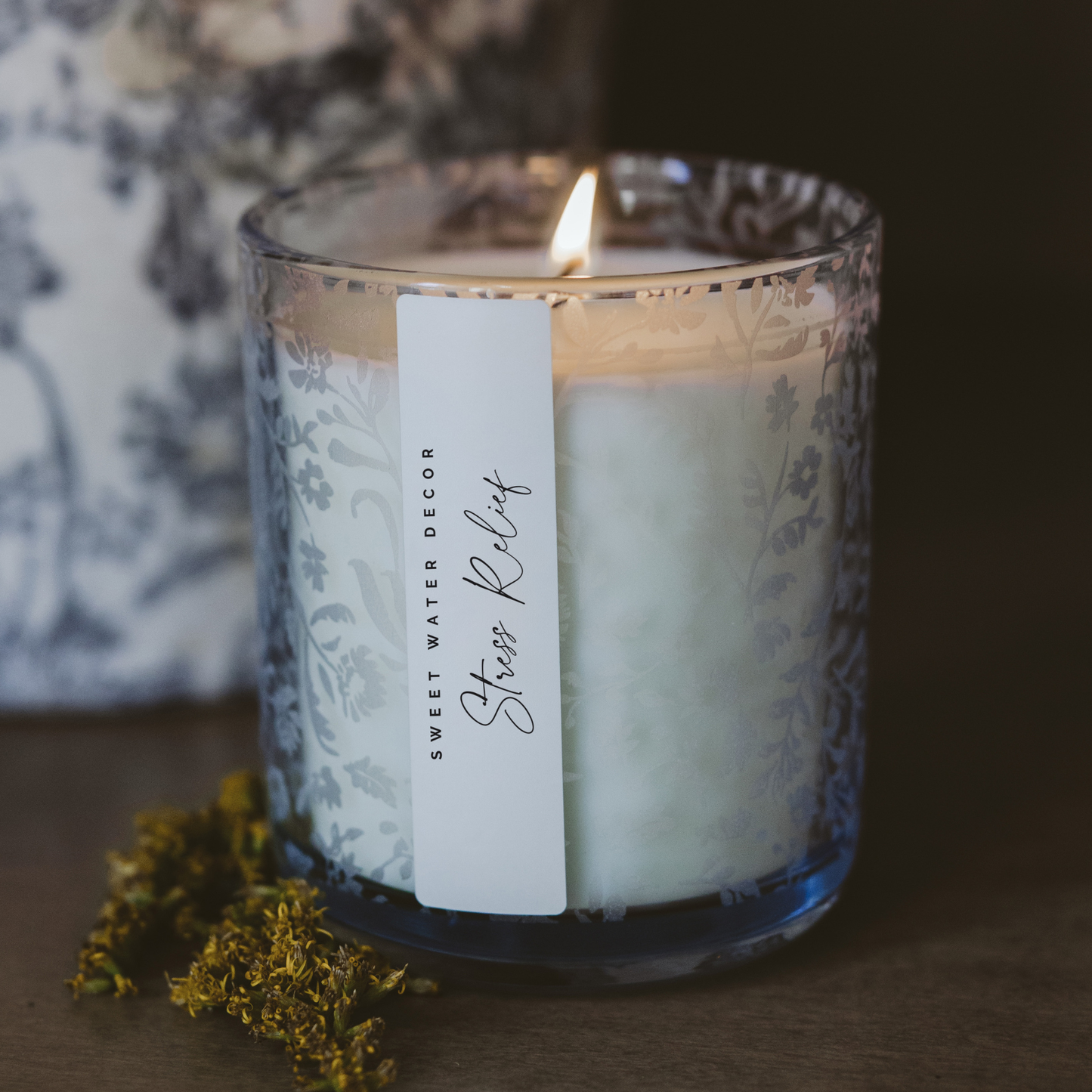 *NEW* Stress Relief 12 oz Soy Candle - Home Decor and Gifts