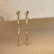 Load image into Gallery viewer, 18k Gold Filled Opal Drop Earrings
