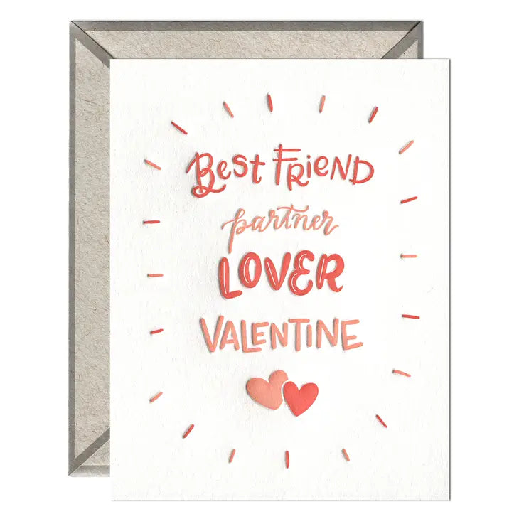 Partner Lover Valentine - Valentine's Day Card