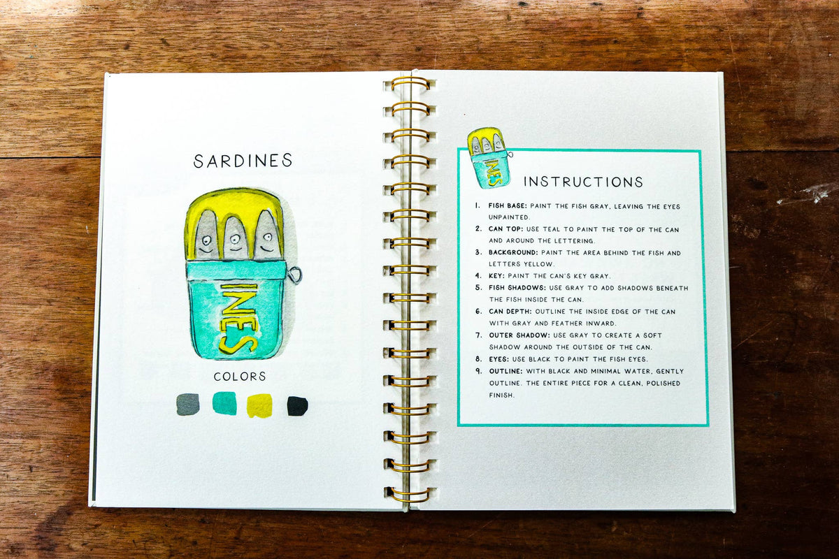 Tny Objects – A Watercolor Workbook