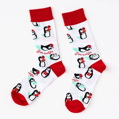Holiday Penguins Socks - Front & Company: Gift Store
