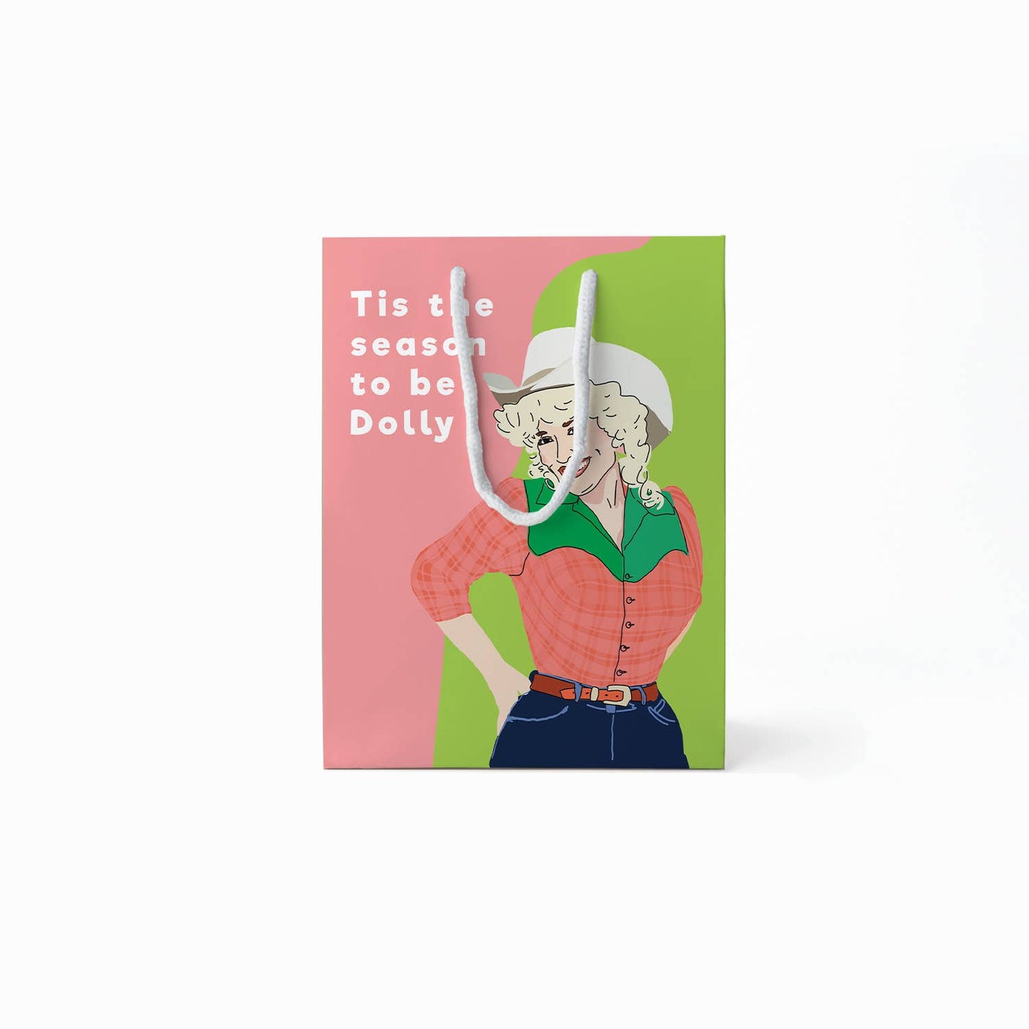 Tis the season to be Dolly Christmas Dolly Parton Gift Bag
