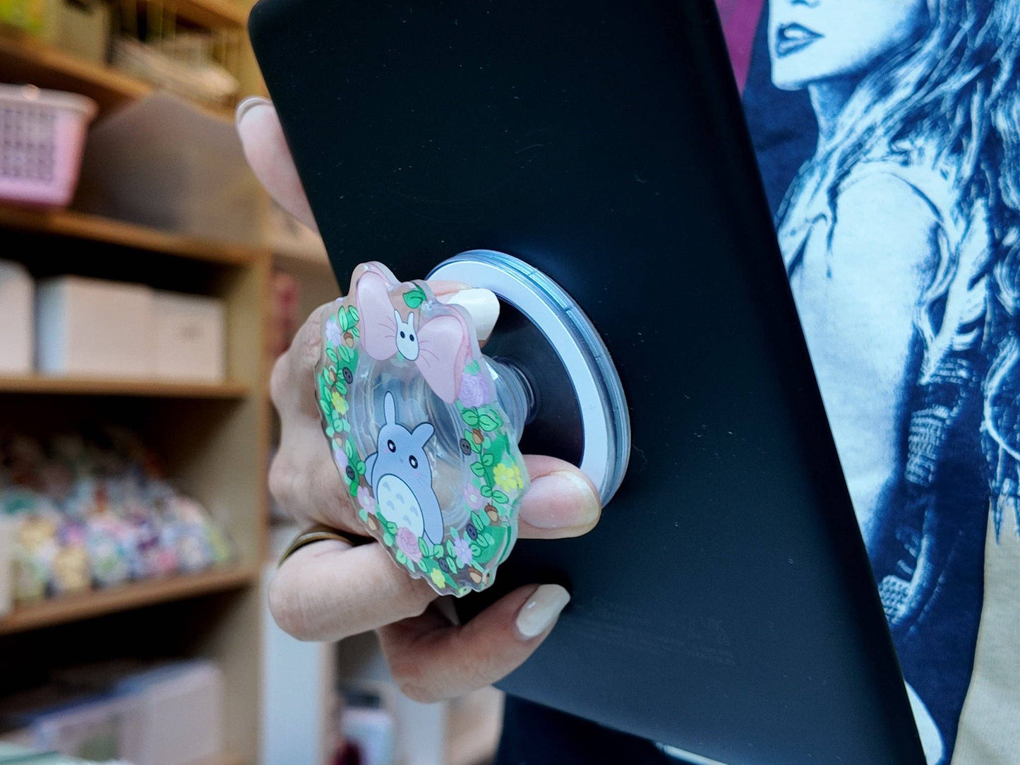 Totoro Magnetic Phone Grip