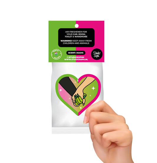 Pink Goes Good With Green Witch Air Freshener