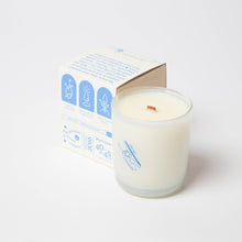 Load image into Gallery viewer, Fresh Laundry - Rain, Cotton &amp; Vanilla Coco Soy 8oz Candle
