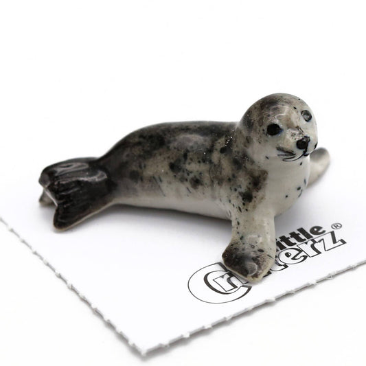 Andre Harbor Seal Pup Porcelain Miniature