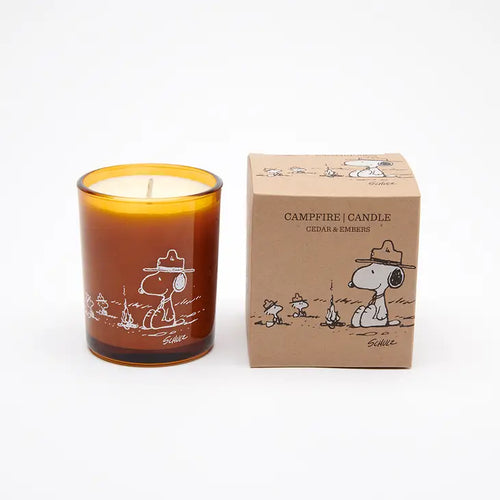 Peanuts Candle - Campfire Embers - Front & Company: Gift Store