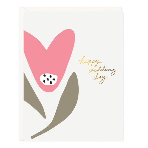 Wedding Tulip Card - Front & Company: Gift Store