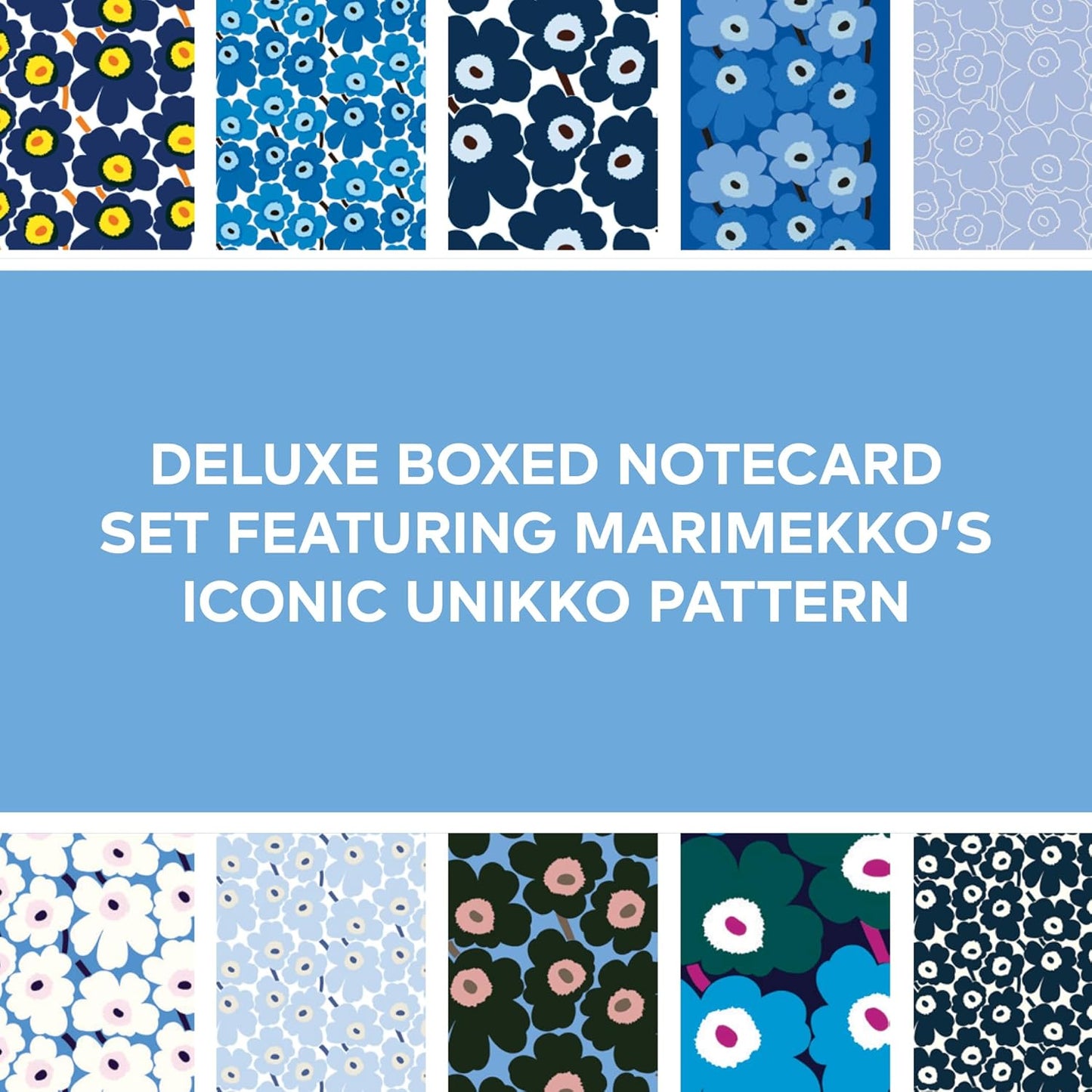 Marimekko Notes Blues