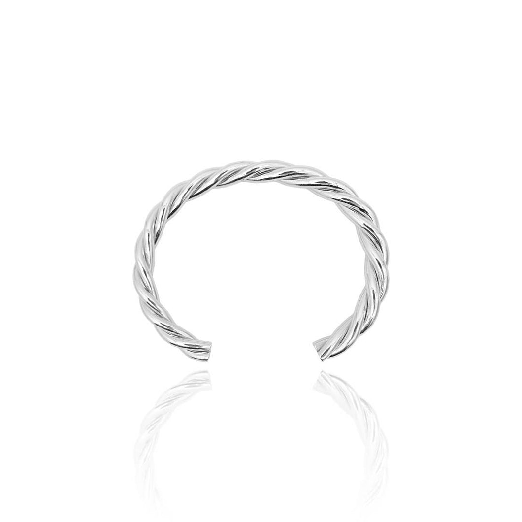 Twist Cuff Bangle Bracelet