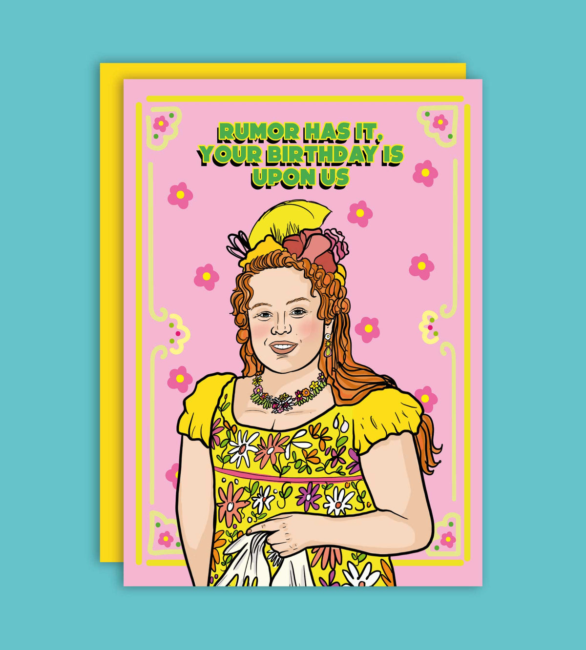 Rumor Has It Funny Birthday Greeting Card