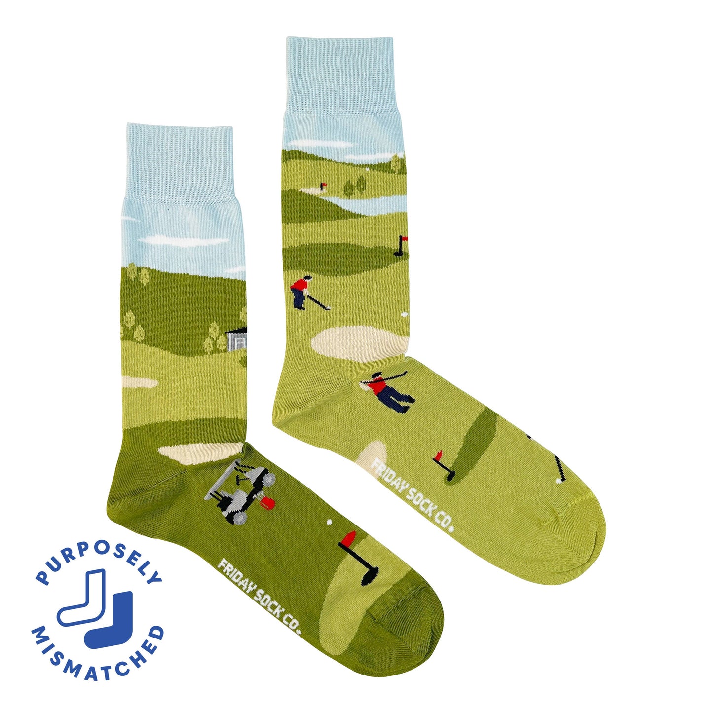 Men's Golf Scene Socks