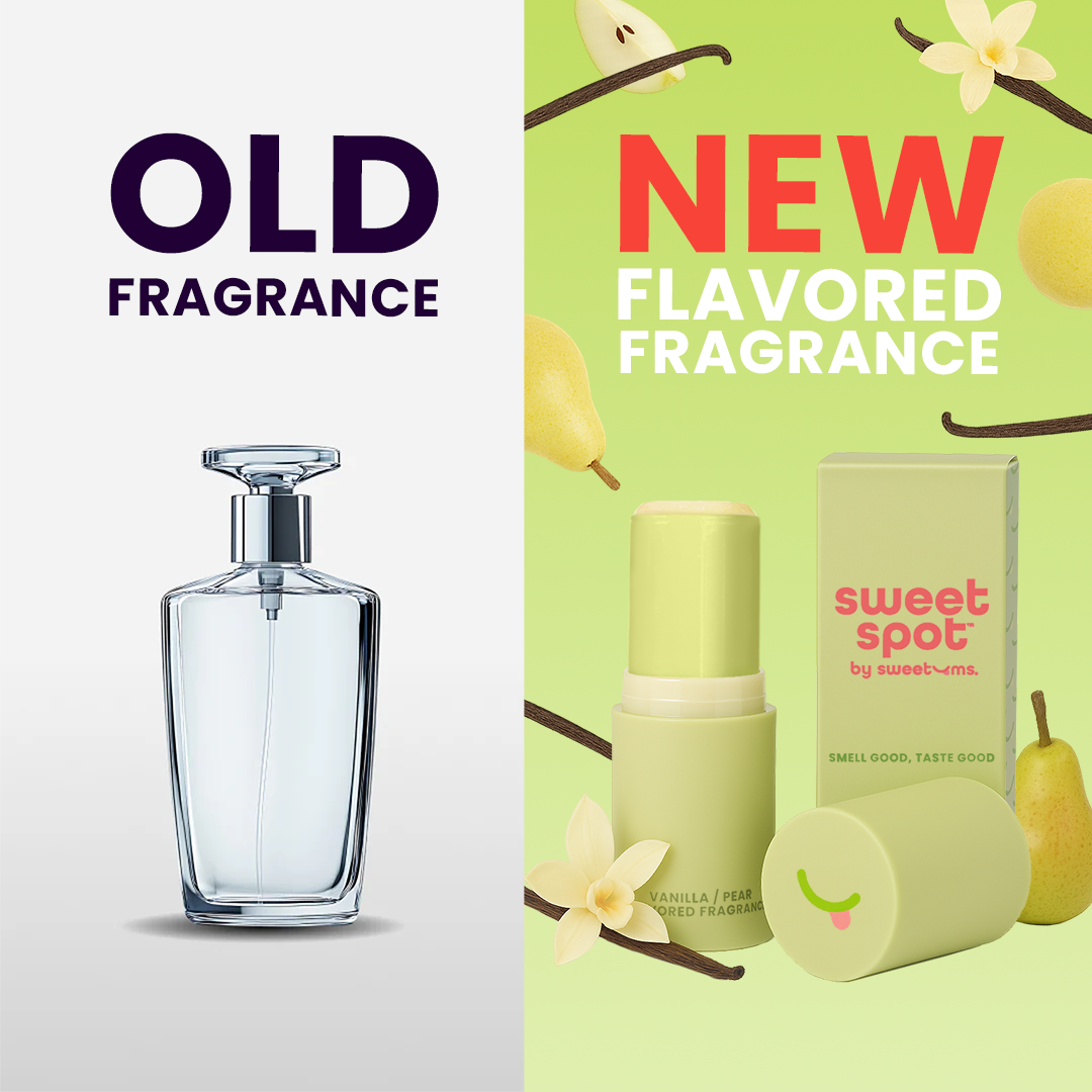 Vanilla Pear Flavored Fragrance Romantic Impulse Buy Counter
