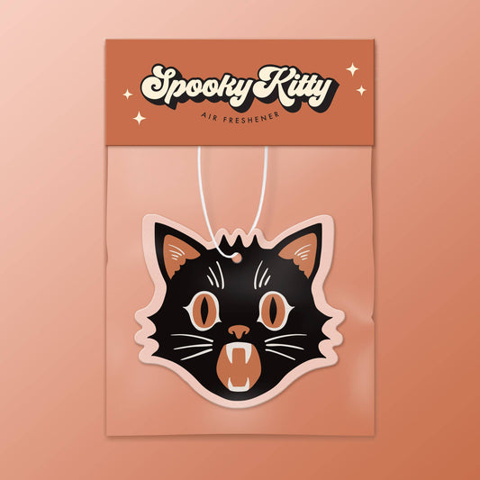 Spooky Kitty Air Freshener | Halloween