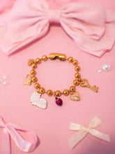 Load image into Gallery viewer, Charm Bracelet- Coquette
