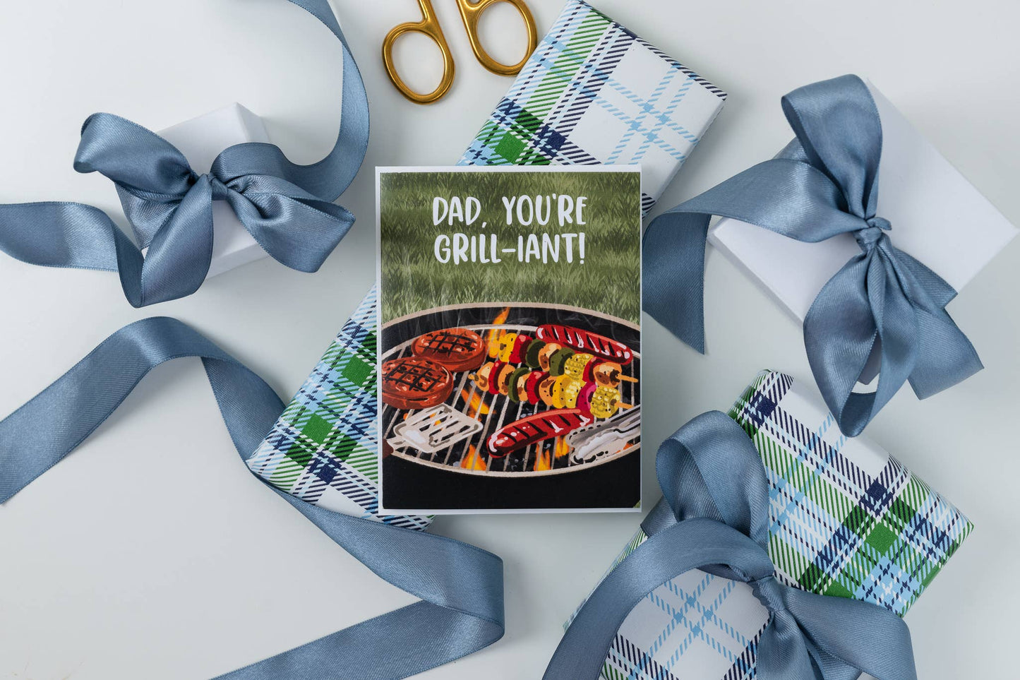 Dad, You're Grill-iant! - Greeting Card