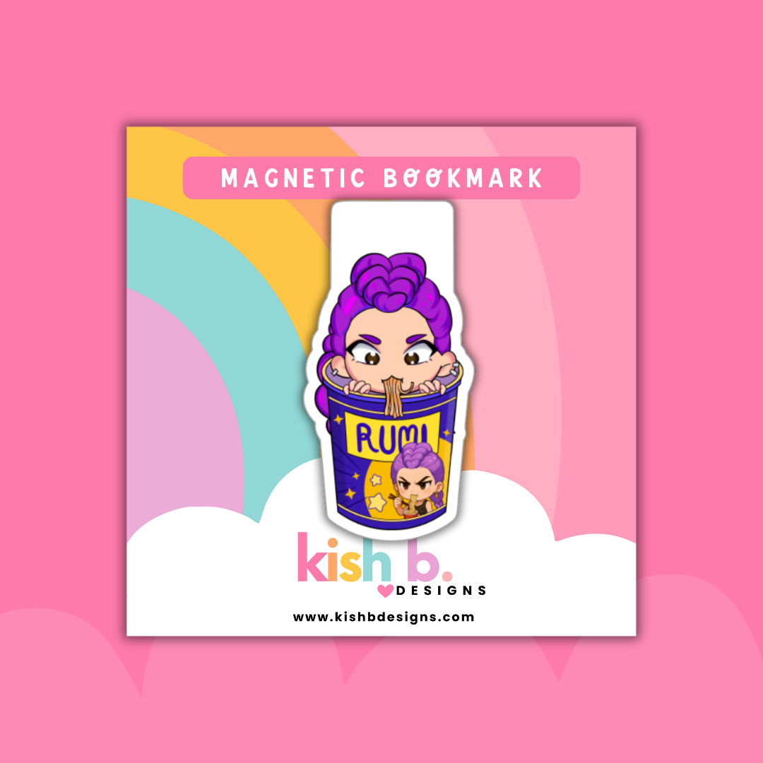 Demon Hunter's Ramen| Magnetic Bookmark(s)