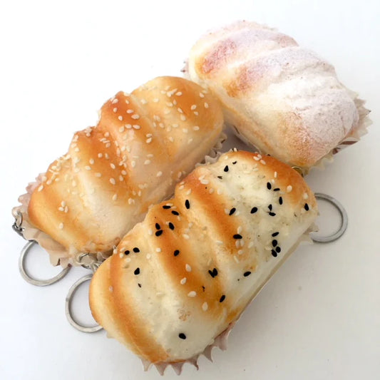 Bread in Paper Tray Squishy - 3 Styles