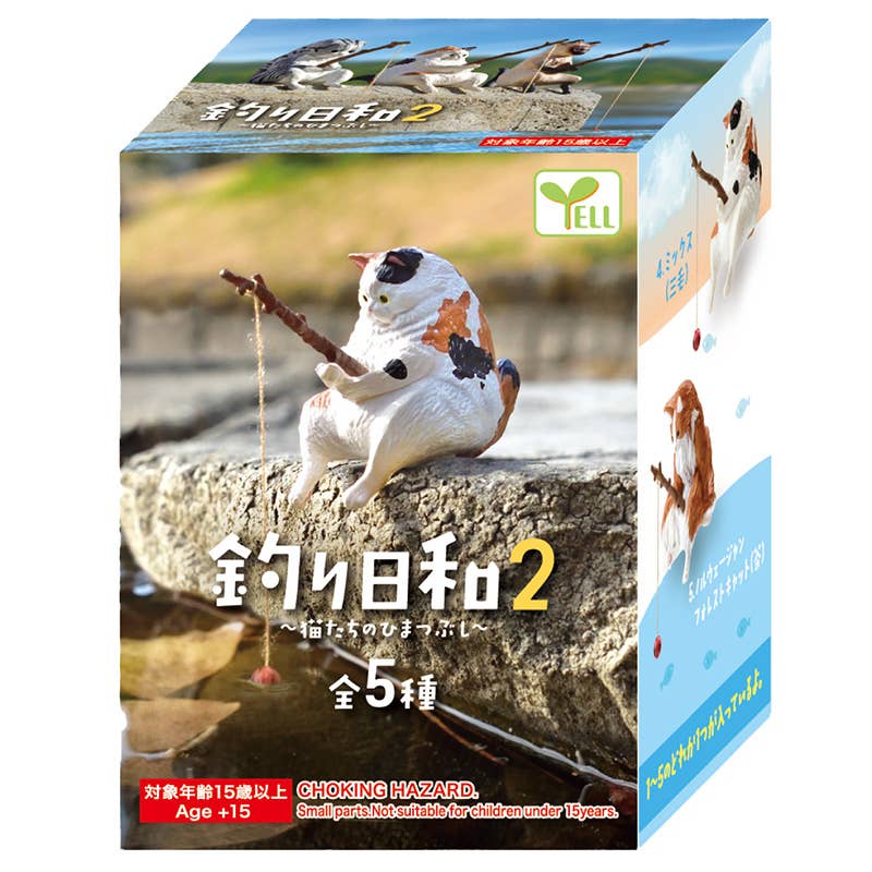 JAPANESE BLIND BOX - FISHING CAT 2 SURPRISE BOX