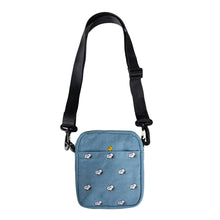 Load image into Gallery viewer, 3P4 x Peanuts® - Snoopy Embroidered Crossbody Bag (Denim)
