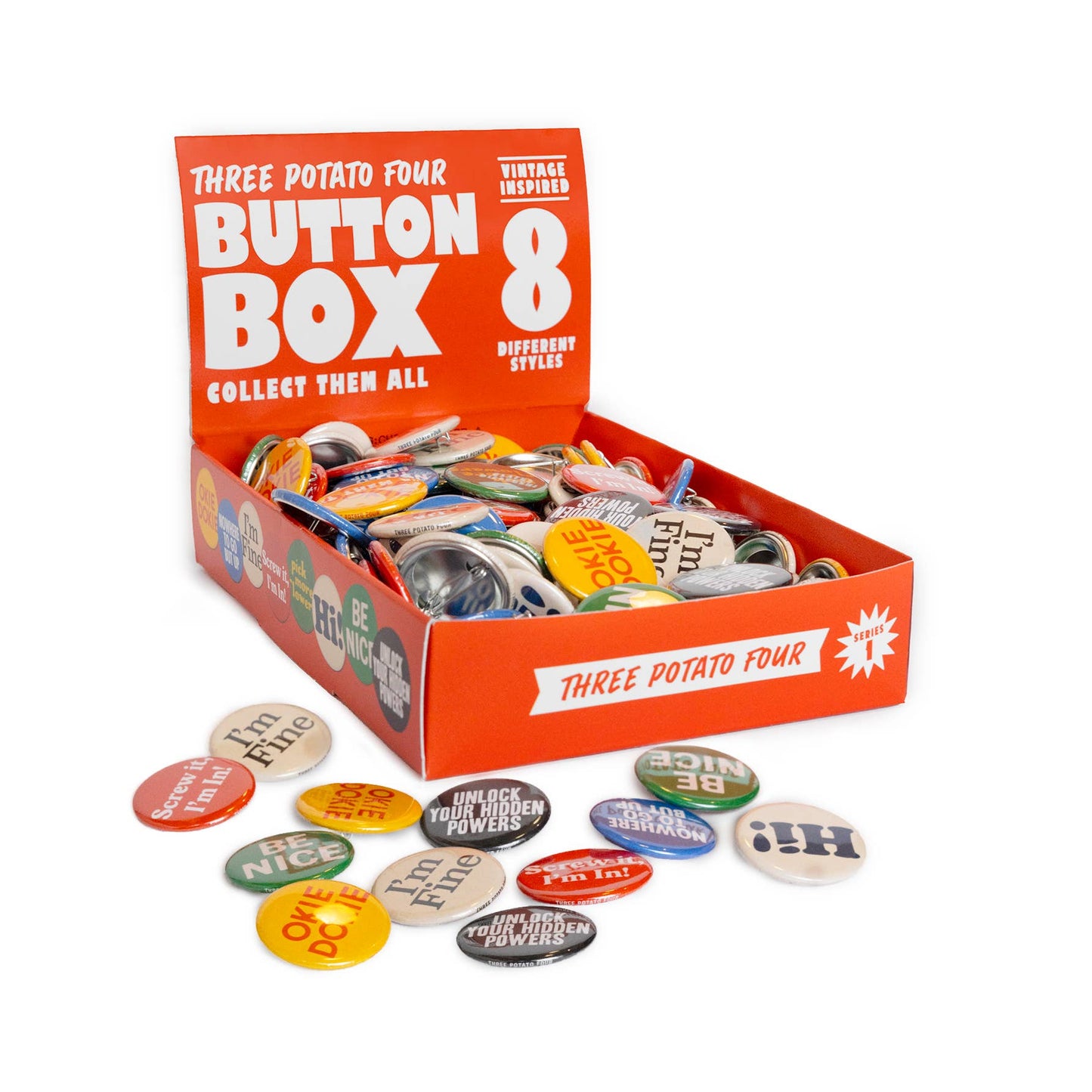 Three Potato Four Button Box - Series 1
