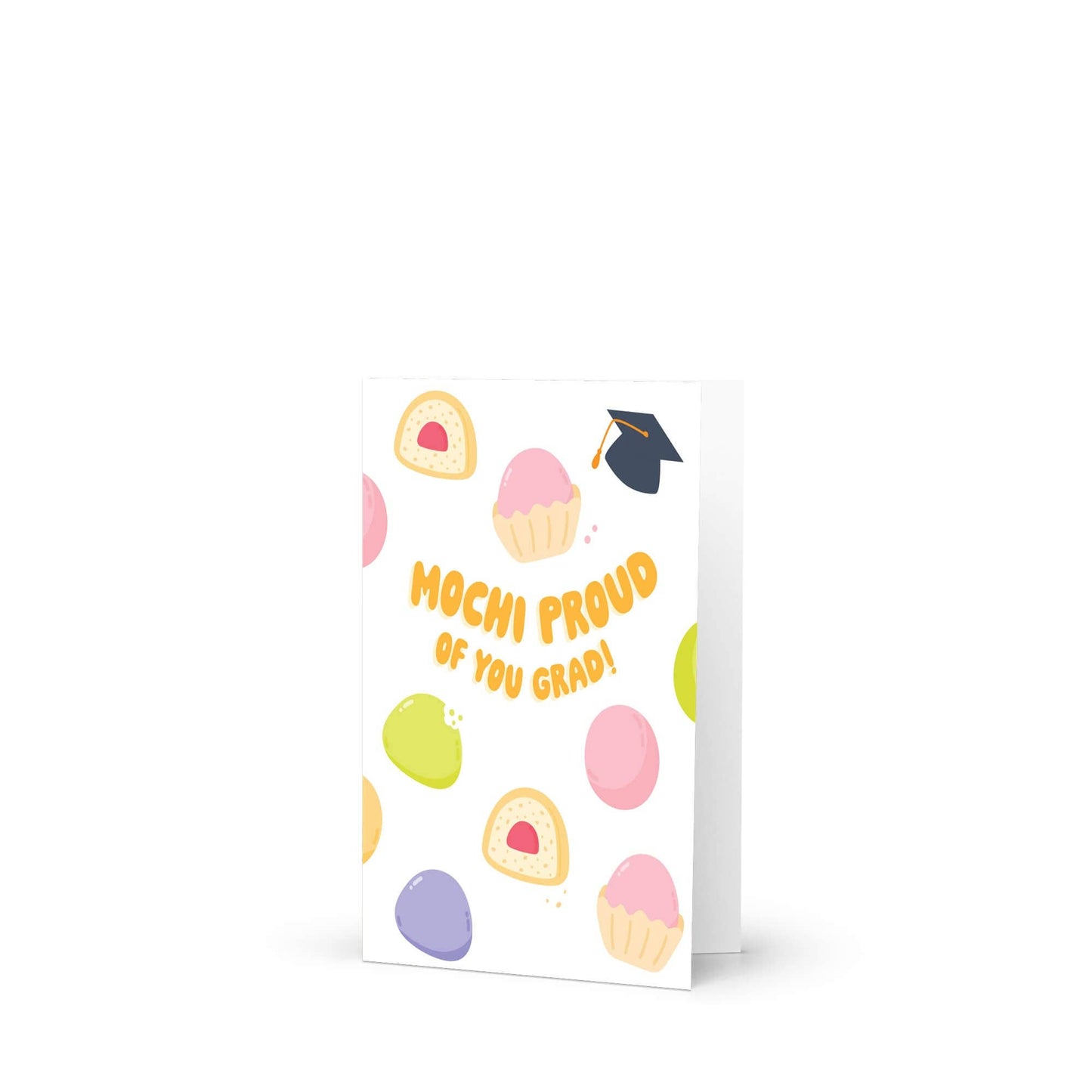 Mochi Graduation Card | Japanese Food Pun Congratulations Grad