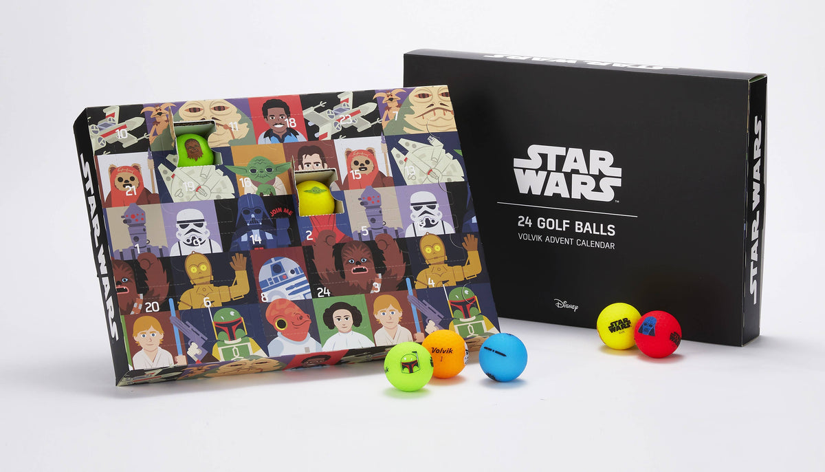 Star Wars Volvik Licensed 24 Golf Ball 2026 Advent Calendar