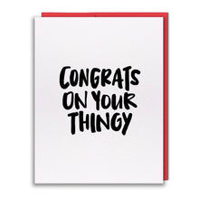 Load image into Gallery viewer, Greeting Card - Pen15 - Thingy
