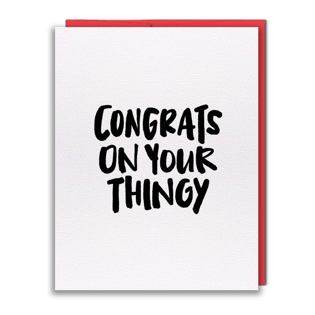 Greeting Card - Pen15 - Thingy
