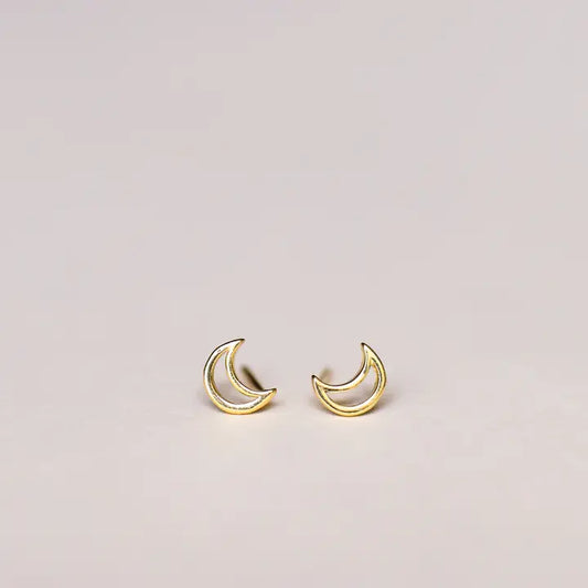 Minimalist - Moon - Earring
