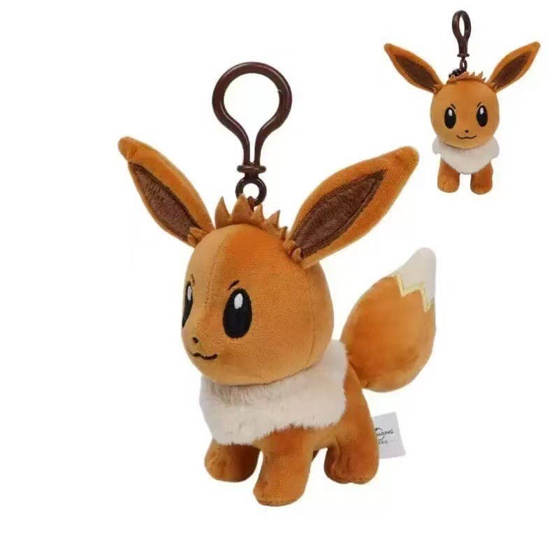 Pokemon plush fuzzy Keychain Bag Charm