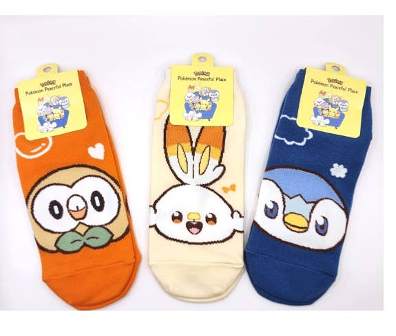 Pokemon Peaceful Place Character Socks