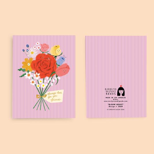 BLOOM BOOST - Sympathy Card