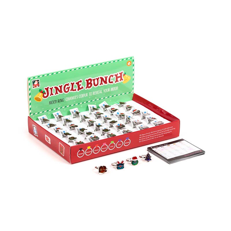 XTYJ124:Jingle Bunch Christmas Mood Ring