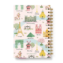 Load image into Gallery viewer, Sights of Paris Oliver Notebook with Pen Pocket
