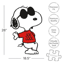 Load image into Gallery viewer, Peanuts Joe Cool Shaped 1000 Piece Jigsaw Puzzles
