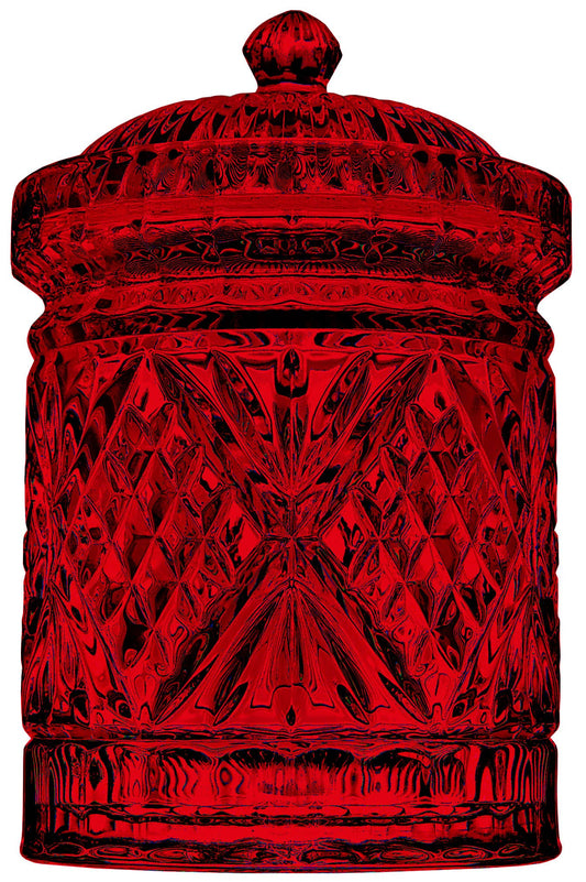 Dublin Red Biscuit Box / Canister - Holiday Decor