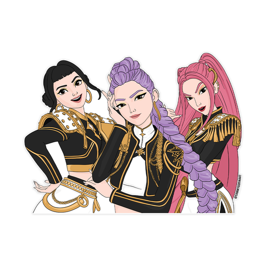 K-Pop Golden Sticker