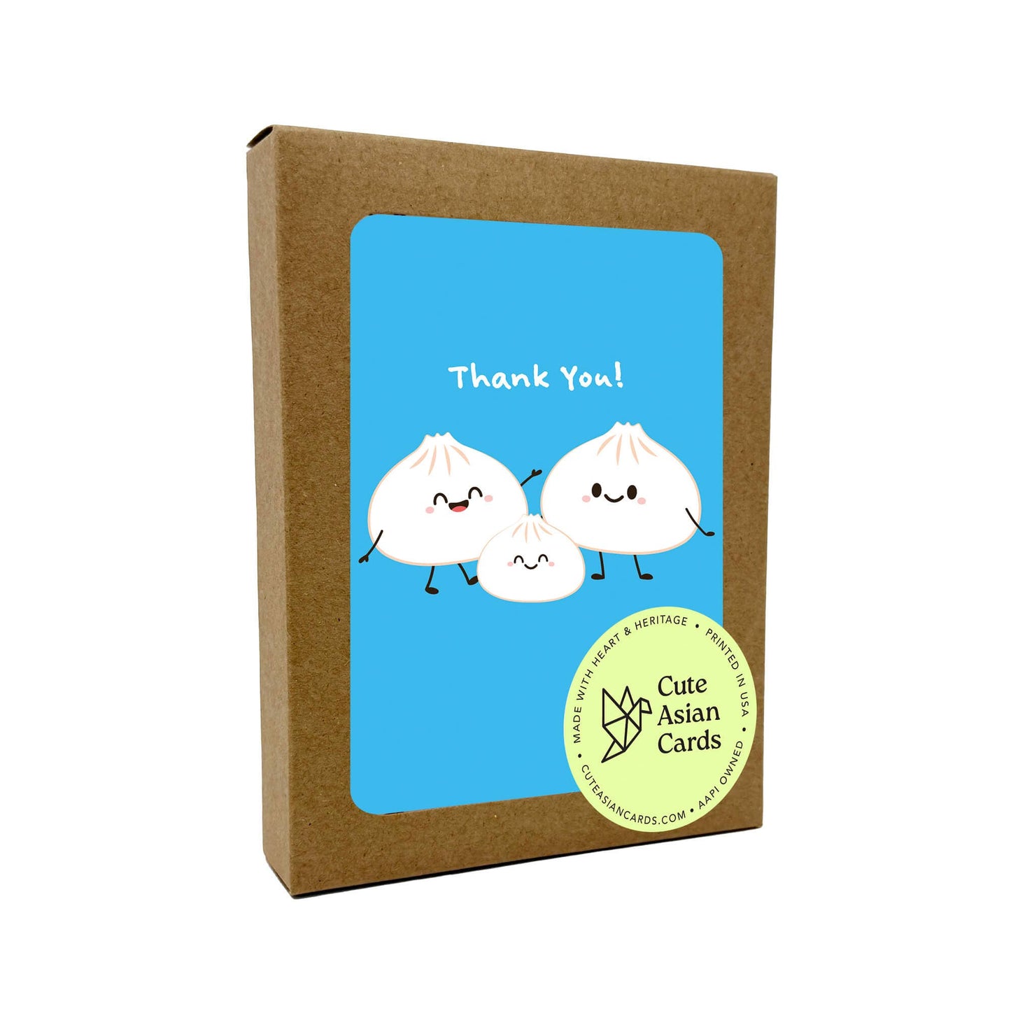 Blue Dumpling | Baby Shower Thank You Cards | Assorted Xiao Long Bao
