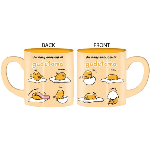 Gudetama 20oz Ceramic Mug - Front & Company: Gift Store