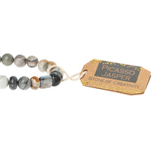 Load image into Gallery viewer, Stone Stack Bracelet Picasso Jasper - Stone of Creativity
