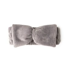 Load image into Gallery viewer, Lemon Lavender Take a Bow Ultra Plush Spa Headband
