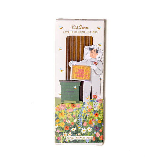 Lavender Honey Sticks 10 Pack with Storybook Style Design